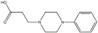 3-(4-Phenyl-piperazin-1-yl)-propionic acid ,98% Struktur