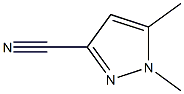 1,5-二甲基-1H-吡唑-3-甲腈,,结构式