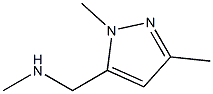 N-Methyl-(1,3-dimethyl-1H-pyrazol-5-yl)methanamine ,97% Structure