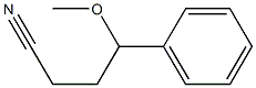 4-methoxy-4-phenylbutanenitrile Structure