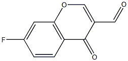 7-fluoro-4-oxo-4H-chromene-3-carbaldehyde