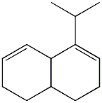 1,2,4a,7,8,8a-Hexahydro-5-isopropylnaphthalene Structure