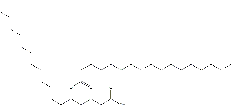 5-Heptadecanoyloxystearic acid,,结构式