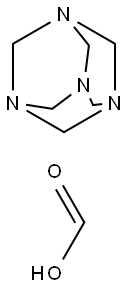 5-メチル-1,3,7-トリアザ-5-アゾニアトリシクロ[3.3.1.13,7]デカン·ホルマート 化学構造式