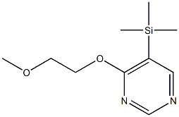 4-(2-Methoxyethoxy)-5-(trimethylsilyl)pyrimidine