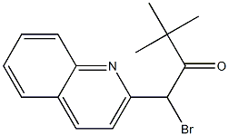 4-(Quinolin-2-yl)-4-bromo-2,2-dimethyl-3-butanone|