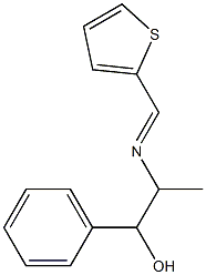 2-[[(2-Thienyl)methylene]amino]-1-phenyl-1-propanol