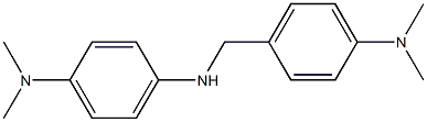 4,4'-(Iminomethylene)bis(N,N-dimethylbenzenamine) Struktur