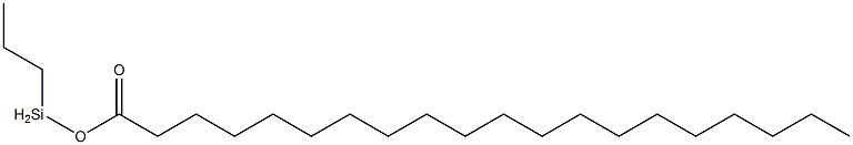 Icosanoic acid propylsilyl ester