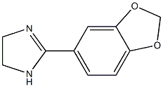 5-(1-Imidazoline-2-yl)-1,3-benzodioxole Structure