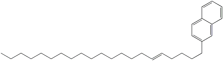 2-(5-Henicosenyl)naphthalene Structure