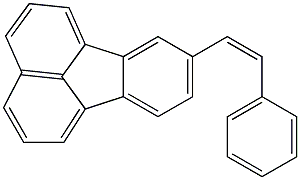 8-[(Z)-Styryl]fluoranthene Structure