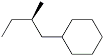(-)-[(R)-2-Methylbutyl]cyclohexane Struktur