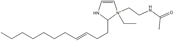 1-[2-(Acetylamino)ethyl]-1-ethyl-2-(3-undecenyl)-4-imidazoline-1-ium