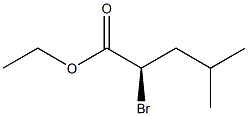 [R,(+)]-2-Bromo-4-methylvaleric acid ethyl ester Struktur