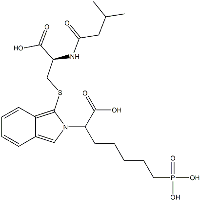 S-[2-(6-Phosphono-1-carboxyhexyl)-2H-isoindol-1-yl]-N-isovaleryl-L-cysteine