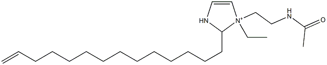 1-[2-(Acetylamino)ethyl]-1-ethyl-2-(13-tetradecenyl)-4-imidazoline-1-ium|