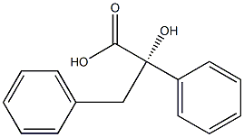 (S)-2,3-Diphenyl-2-hydroxypropanoic acid Struktur