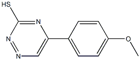 5-(p-Methoxyphenyl)-1,2,4-triazine-3-thiol