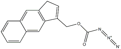 1H-Benz[f]indene-3-methanol azidoformate Structure