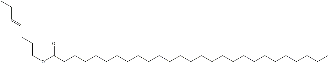Heptacosanoic acid 4-heptenyl ester Structure