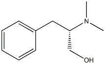[S,(-)]-2-(Dimethylamino)-3-phenyl-1-propanol Structure