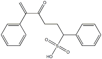 2-Phenylsulfo-6-phenyl-1-hexen-3-one Structure