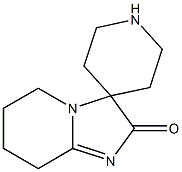 2,3,5,6,7,8-Hexahydrospiro[imidazo[1,2-a]pyridine-3,4'-piperidin]-2-one 结构式
