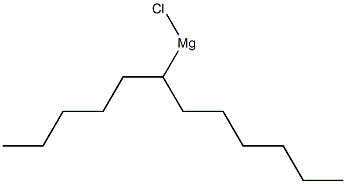 (1-ペンチルヘプチル)マグネシウムクロリド 化学構造式