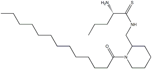 (2S)-2-Amino-N-[(1-tridecanoyl-2-piperidinyl)methyl]-4-methylthiobutyramide