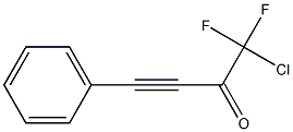 4-Chloro-4,4-difluoro-1-phenyl-1-butyn-3-one Structure