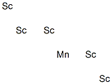 Manganese pentascandium Struktur