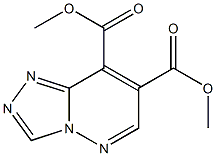 1,2,4-Triazolo[4,3-b]pyridazine-7,8-dicarboxylic acid dimethyl ester Structure