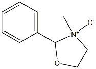 2-Phenyl-3-methyloxazolidine 3-oxide Structure