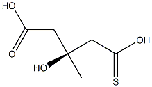 (S)-3-Hydroxy-3-methyl-4-thiocarboxybutanoic acid