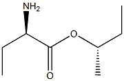 (S)-2-Aminobutanoic acid (R)-1-methylpropyl ester Struktur