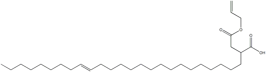2-(16-Pentacosenyl)succinic acid 1-hydrogen 4-allyl ester Structure