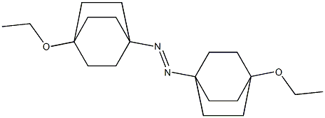1,1'-[(E)-Azo]bis[4-ethoxybicyclo[2.2.2]octane] Structure