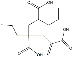 1-Hexene-2,4,6-tricarboxylic acid 4,6-dipropyl ester|