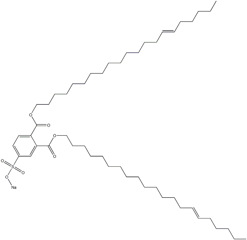 4-(Sodiosulfo)phthalic acid di(15-henicosenyl) ester