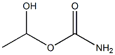 カルバミド酸1-ヒドロキシエチル 化学構造式