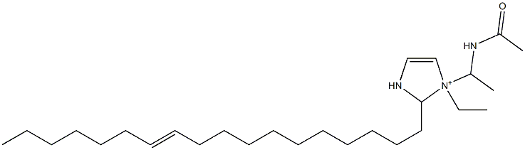 1-[1-(Acetylamino)ethyl]-1-ethyl-2-(11-octadecenyl)-4-imidazoline-1-ium