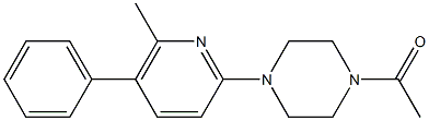2-(4-Acetylpiperazin-1-yl)-5-phenyl-6-methylpyridine|