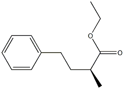 [S,(+)]-2-Methyl-4-phenylbutyric acid ethyl ester Structure