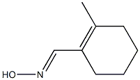 2-Methylcyclohexene-1-carbaldehyde oxime Struktur