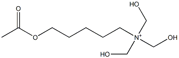 5-Acetyloxy-N,N,N-tris(hydroxymethyl)-1-pentanaminium