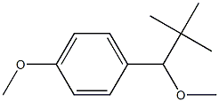 1-(1-Methoxy-2,2-dimethylpropyl)-4-methoxybenzene