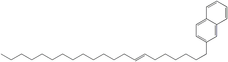 2-(7-Henicosenyl)naphthalene Structure