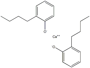 Calcium bis(2-butylphenolate) Struktur