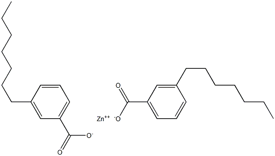 Bis(3-heptylbenzoic acid)zinc salt